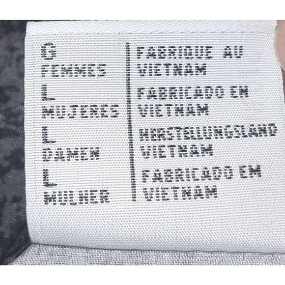 Columbia Skirt Womens Large Black Grey Print Bound Around Mini Wrap Zip Pocket A - Picture 6 of 8